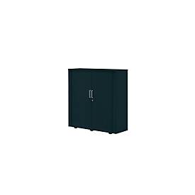 Rollladenschrank, 3 OH, 1teilig, ohne Mitteltrennwand, B 1000 mm, graphit