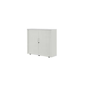 Rollladenschrank, 3 OH, 1teilig, ohne Mitteltrennwand, B 1200 mm, silber