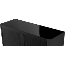 Rollladenschrank, H 1040 mm, schwarz/schwarz