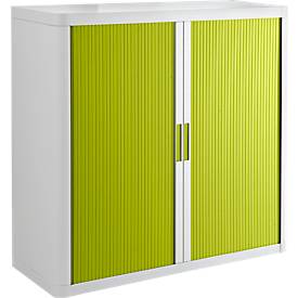 Rollladenschrank, H 1040 mm, weiß/grün