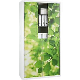 Rollladenschrank, Rollladen Blätter, Höhe 2040 mm