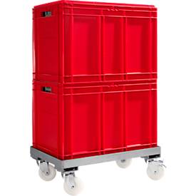 Rollrahmen für Kasten im EURO-Maß, 600 x 400 mm, Tragkraft 400 kg 