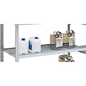 Cemo Roosterniveau voor kleine containers voor  vatenrek type 400, gegalvaniseerd staal, B 990 x D 1250 x H 840 mm