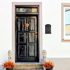 Rottner Briefkasten Ashford schwarz