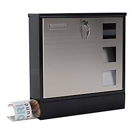 Rottner Briefkasten Design Mailbo x schwarz