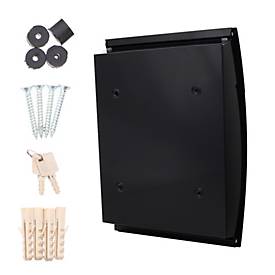 Rottner Briefkasten Harrow Schwarzgrau