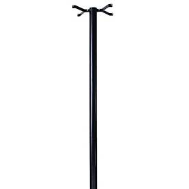 Rottner Briefkastenständer, für freistehende Montage von Paketbriefkasten Edelweiss & Enzian, inkl. Montagematerial, Stahl, H 1430 mm, schwarz