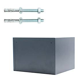 Rottner Dokumententresor Fire Hero 30, Elektronikschloss, EN 1, feuerfest bis 30 min, 12,62 Liter, Stahl, anthrazit
