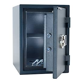 Rottner Dokumententresor Fire Hero 50, Elektronikschloss, EN 1, feuerfest bis 30 min, 26 Liter, Stahl, anthrazit