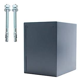 Rottner Dokumententresor Fire Hero 50, Elektronikschloss, EN 1, feuerfest bis 30 min, 26 Liter, Stahl, anthrazit