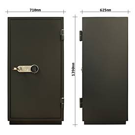 Rottner Feuerschutztresor Sydney 140 Elektronikschloss