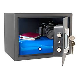 Rottner Hoteltresor Neptun 1, 16,5 l, ohne Sicherheitsstufe, Elektronikschloss, gleichschließend, Stahl, anthrazit