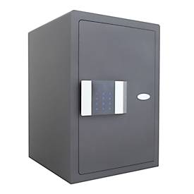 Rottner Hoteltresor Prestige 500, 54 l, ohne Sicherheitsstufe, bedingter Feuerschutz, Elektronikschloss mit Touchscreen, Stahl, anthrazit