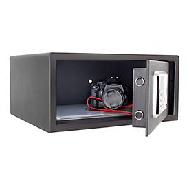Rottner Möbeltresor RFID Lap, mit RFID-Elektronikschloss, B 430 x T 310 x H 195 mm, 26 Liter, anthrazit