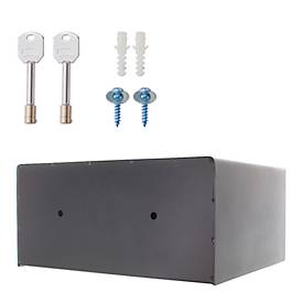 Rottner Möbeltresor RFID Lap, mit RFID-Elektronikschloss, B 430 x T 310 x H 195 mm, 26 Liter, anthrazit