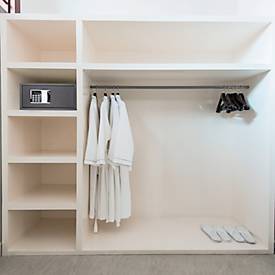 Rottner Möbeltresor RFID Lap, mit RFID-Elektronikschloss, B 430 x T 310 x H 195 mm, 26 Liter, anthrazit