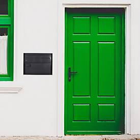 Rottner Paketbriefkasten Enzian, CH-Norm, Wandmontage/freistehend, 2 Fächer, Zylinderschloss/Schnappverschluss, 2 Schlüssel, B 415 x T 305 x H 310 mm