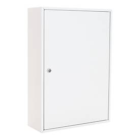Rottner Schlüsselschrank S 150, mit Zylinderschloss, für 150 Schlüssel, B 380 x T 80 x H 550 mm, lichtgrau