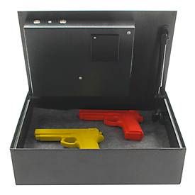 Rottner Schubladentresor Coverchest, Elektronikschloss, B 400 x T 350 x H 110 mm, 7,5 Liter, anthrazit