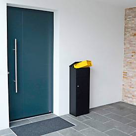 Rottner Stand Paketbriefkasten Parcel Keeper 1000, für Pakete L 310 x B 290 x H 155 mm, Stahlblech pulverbeschichtet, schwarz