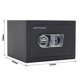 Rottner Wertschutzschrank Toscana 40 Doppelbartschloss