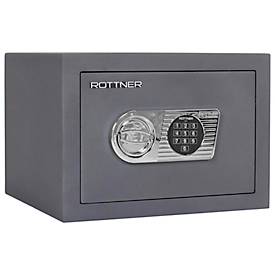 Rottner Wertschutzschrank Toscana 40, Elektronikschloss, EN 1, 21 Liter, Stahl, anthrazit