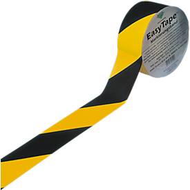 Ruban de marquage au sol - l. 50 mm x L 33 m - noir/jaune