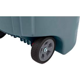 Rubbermaid Abfallbehälter Wheeled Brute®, mit Rollen und Griff, Fassungsvermögen 167 Liter, grau