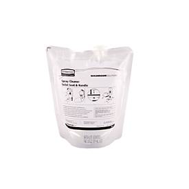 Rubbermaid® Liquid Toilet Seat Cleaner, navulzak 400 ml, desinfecterende spray op alcoholbasis.