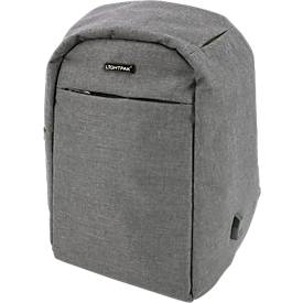 Rucksack „Safepack“, Polyester, aufklappbar, integr. USB-Ladeport, B310xT150xH450 mm
