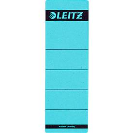 Rückenschild LEITZ®, Rückenbreite 80 mm, selbstklebend, 10 Stück, blau