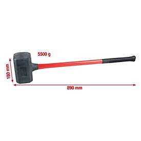 Rückschlagfreier Schonhammer, XL, 5500g