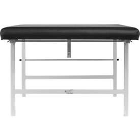 Ruheraum-Liege, nicht klappbar, 2000 x 700 x 500 mm, schwarz
