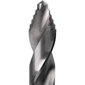 RUKO Spiralbohrer ULTIMATECUT FS, √ò 5 mm, HSS DIN 338 Typ N, blank/brüniert, 3-Flächenschaft, Spitzenwinkel 118¬∞, 10 Stück