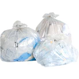 Sacs poubelle TRILine®, en PE recyclé, 1000 litres, 900 x 600 x 1800 mm, 50 pièces