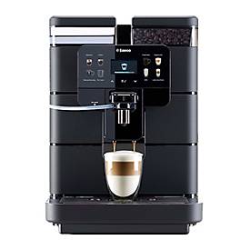 Saeco Kaffeevollautomat New Royal OTC, für Bohnen, 1400 W, bis 2,5 l/600 g, One Touch Cappuccino-Funktion, höhenverstellbarer Auslauf, USB, schwarz