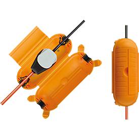 Safe-Box für Kabel, gelb, Schutzklasse IP44, extragroß, für Innen- und Außenbereich