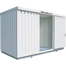 SAFE Tank STI 1350 isoliert, 4005 x 2170 mm, für aktive/passive Lagerung entzündbarer Stoffe