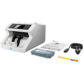 Safescan 2265 Banknotenzähler mit Wertzählung, bis 1.200 Noten/min., Additions- & Bündelfunktion