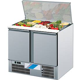 Saladette ohne Glasaufbau mit 2 Türen