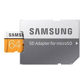 Image of Samsung EVO MB-MP64GA - Flash-Speicherkarte - 64 GB - microSDXC UHS-I