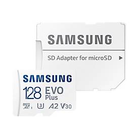 Image of Samsung EVO Plus MB-MC128KA - Flash-Speicherkarte - 128 GB - microSDXC UHS-I