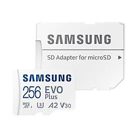 Image of Samsung EVO Plus MB-MC256KA - Flash-Speicherkarte - 256 GB - microSDXC UHS-I