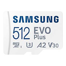 Image of Samsung EVO Plus MB-MC512KA - Flash-Speicherkarte - 512 GB - microSDXC UHS-I