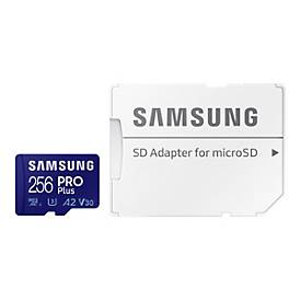 Image of Samsung PRO Plus - Flash-Speicherkarte - 256 GB - microSDXC UHS-I