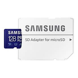 Image of Samsung PRO Plus MB-MD128KA - Flash-Speicherkarte - 128 GB - microSDXC UHS-I