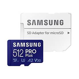 Image of Samsung PRO Plus MB-MD512KA - Flash-Speicherkarte - 512 GB - microSDXC UHS-I