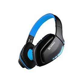 Sandberg Bluetooth Stereo Headset Pro 2 - Headset - ohrumschließend - Bluetooth - kabellos - Storm Blue