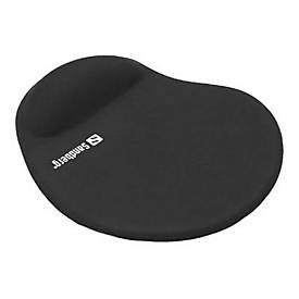 SANDBERG Mauspad mit Handgelenkpolsterkissen