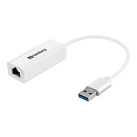 Image of Sandberg USB 3.0 Gigabit Network Adapter - Netzwerkadapter - USB 3.0 - Gigabit Ethernet